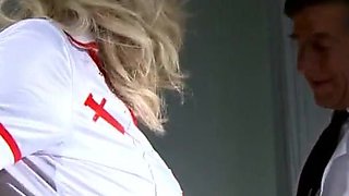German nurse - Doctor games blonde