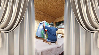 Hot Housewife Lukerya Greets a New Day