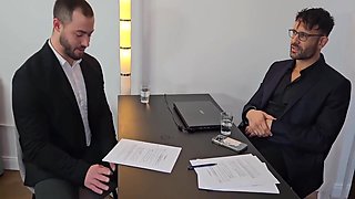 Slutty Employee Gets Dap And Pissed In Mouth From Boss & Frustrated Collegue 12 Min - Emmanuel Torquemada, Adam Costa And Kristina Grace