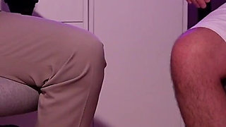 Blindfolded Foursome Just After Coming Home From a Party - Luna Doll
