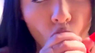 My Boyfriend Loves to Fuck My Wet Pussy Look How He Cums in My Mouth