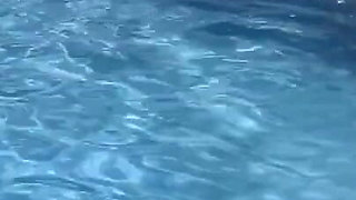 Yesterday’s Filming Day Ended with a Dip in the Pool