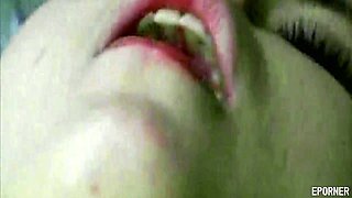 Gorgeous babe retro emotional porn clip
