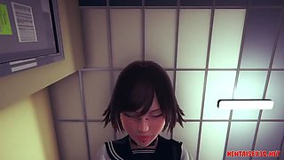 Hentai gameplay - Sarah enjoys hardcore sex