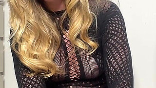 Butt Plug and Dildo Riding DP