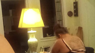 Cuckquean Selfie - Cuck Wife Films Herself Watching Husband Fucking And Cumming In Another Woman