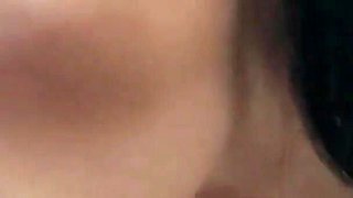 Stepmom Housewife Blowjob with Cum in Mouth to Help His Stepson to Release Tension Before His Date
