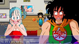 Bdsm slave in a wild bulma adventure from dragon ball
