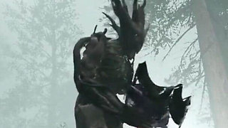 Tree monster fucks witch