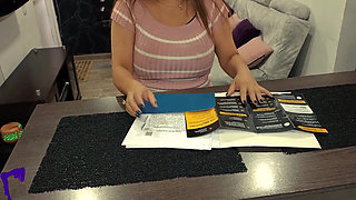 Sexy Latina Insurance Agent Gives Me the Full Package and Eats My Cum Breaking the Condom