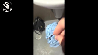 Horny Spanish Girl Gives Me a Blowjob at the Movies and I Cum on Her Popcorn