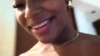 Hot Black Maid Does Some Webcam Black and Ebony