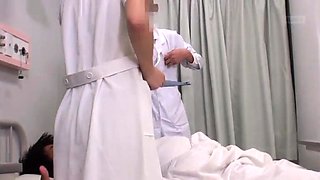 Insatiable Japanese nurse being dominated and fucked rough
