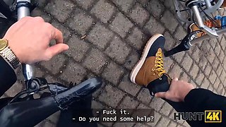 Hunt4k. czech horniness at very first sight!