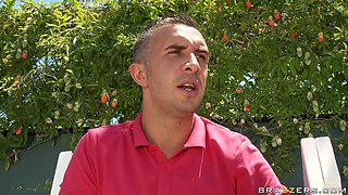 Backhand Boobies With Keiran Lee, Candy Manson - Brazzers