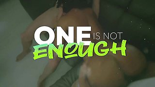 Innocent Alex Mack and Nicole Doshi at oral dirt