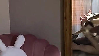 French Pegging - Femdom: Whipping, Fucking Machine, and Blowjob Under Control