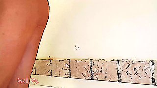 Sperm Drain 9. French MILF. Pee Drinking. Anal Creampie. Cartoon Effect.