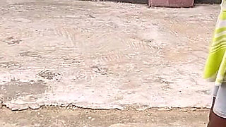 African Lesbian Lover Playing Local Game in Outdoor