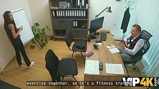 LOAN4K. Little hole was destroyed on the tabletop