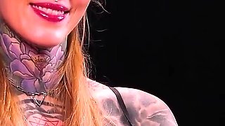 Ggg John Thompson - Tattooed Woman with a Perfect Body at Ggg for the First Time