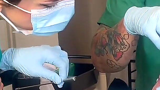 Double Domme Medfet Sounding Exam and Treatments with Madame Li Ying and Our Patient