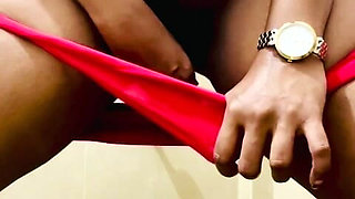 Masturbate at the Office Washroom