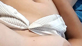 MILF Secretary Masturbates Outside Work