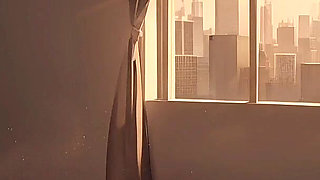 Busty Wife Giving Blowjob to Husband's Boss for Promotion - 3D Hentai Animated Porn - Mila Ai