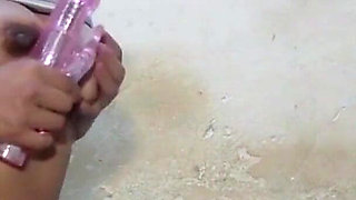 Always Horny in Need of Sex - Pleasing Myself with Dildo