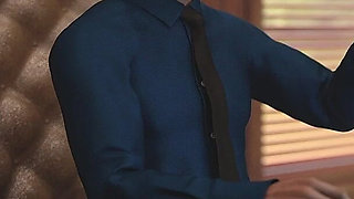 Horny Boss Loves Fucking His Hot Secretary in the office - 3D Hentai Game - the office