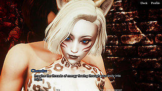 Cat Girl Recharges Magic by Rubbing Her Tits All Over You (furrhouse Ch16p5)