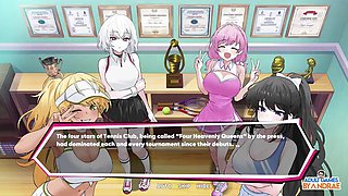 Ep1: Meeting the Team - Academy Love Saga: Tennis Angels Ex