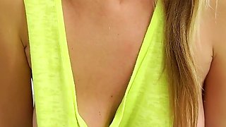 Husband Is Teasing Wife with Sybian Sex Machine