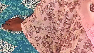 Hot Threesome of Indian Wife with Her Father-in-law and Husband