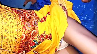 Indian Bhabhi First Time Sex - Tight Pussy Hardcore Fucking with Local Desi Wife
