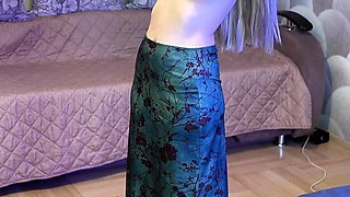 Look on Hot Step Sister Chatting with a Guy