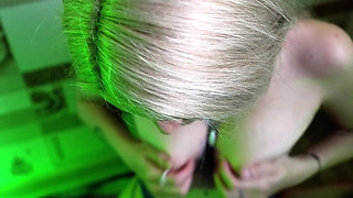 Solo Dildo Blowjob From Lyalkarpg