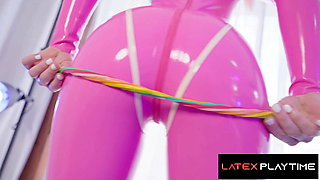 LatexPlaytime - Kinky Scarlet Chase Anal Candy Insertions