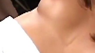 The young bride lets herself be fucked like a real slut before getting cum on her tits