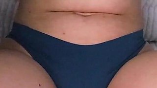 Fast Hot Fingering Through Panties - Soaking Wet Pussy Orgasm - Closeup