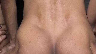 Husband pulled out before finishing and pre cum came out
