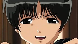 Bound hentai slut railed
