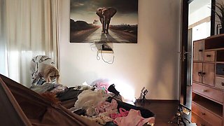 Petite Blonde's no panties xxx by No Panties TV