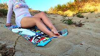 I Sat on a Guy's Face on a Wild Sandy Beach with My Big Ass