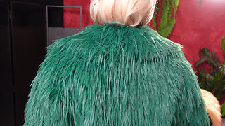 Hot Fur Coat Collection - Part 2. Fetish MILF Arya Grander