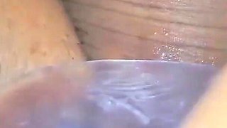 Horny Chubby Ass Wife Getting Massive Creampie - Real Amateur Homemade Couple Doggystyle Sex