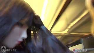 Latex doll defies rules, igniting a fierce, sensual rebellion