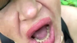 MILF Gave Her Big Ass in the Woods, Hot Sex