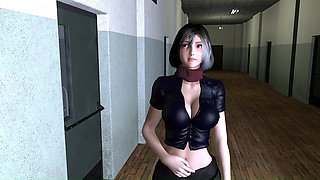 Hot Busty Nurse Mikasa Ackerman Fucked and Creampied by Big Black Cock